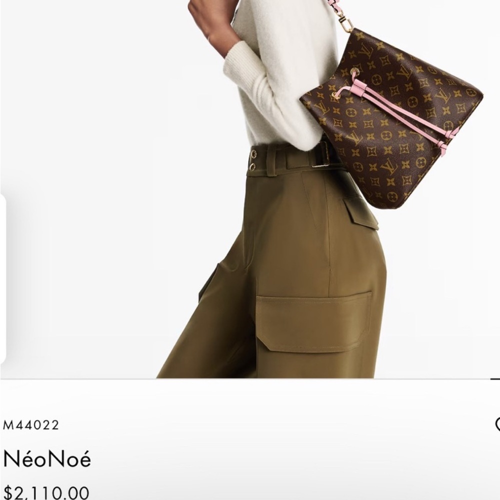 📍SOLD🧧 Louis Vuitton Brown and Pink NéoNoé Bag